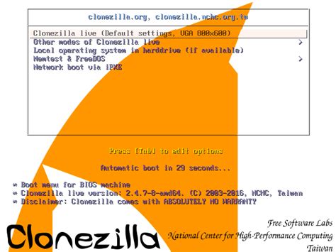 clone zilla boot on mac|clonezilla mac boot.